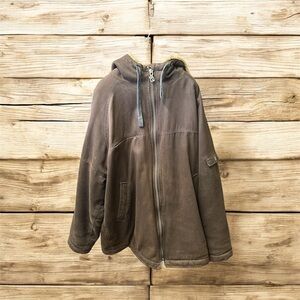 Hoodlamb XL Brown Hooded Jacket